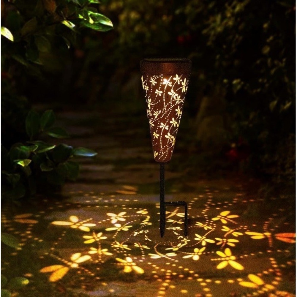 4 Pack Dragonfly Solar Lanterns Outdoor Waterproof - Picture 4 of 6